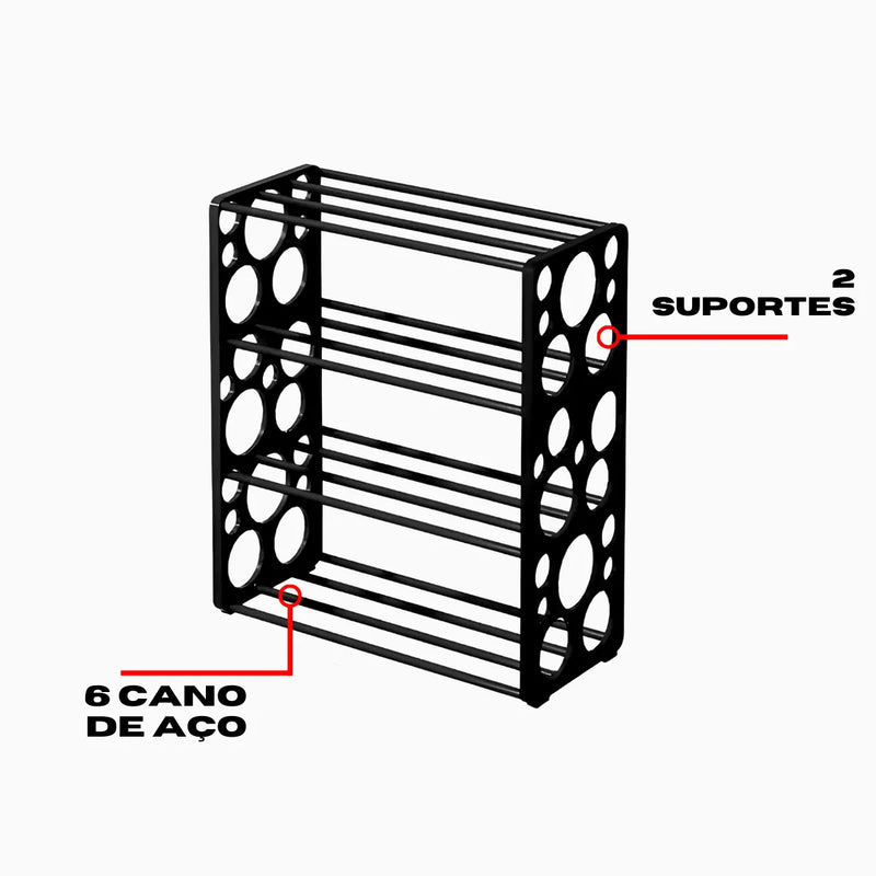 Sapateira Organizador Porta Sapatos 8 Pares