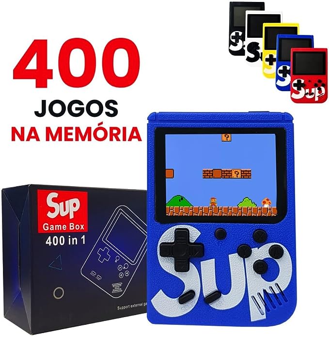 Mine Video Game Boy Portátil Sup 400 Jogos - Storesul