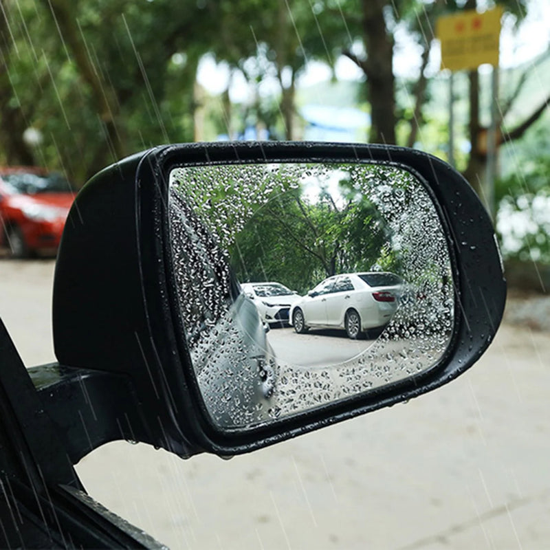 Película Retrovisor Carro Anti Embaçante Respingo Chuva Kit Com 2 - Storesul