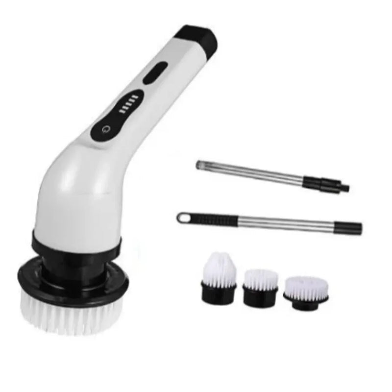 Compartilhar DÚVIDAS  Tire suas dúvidas  INDIQUE ESTE PRODUTO  Indique para um amigo  Esfregão Elétrico Sem fio Escova De Limpeza Pesada Multiuso 360 Recarregável Giratória