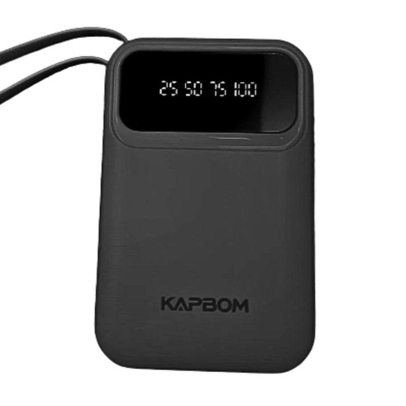 Power Bank Kapbom KA-9912 - 10,000mAh com Função de Lanterna