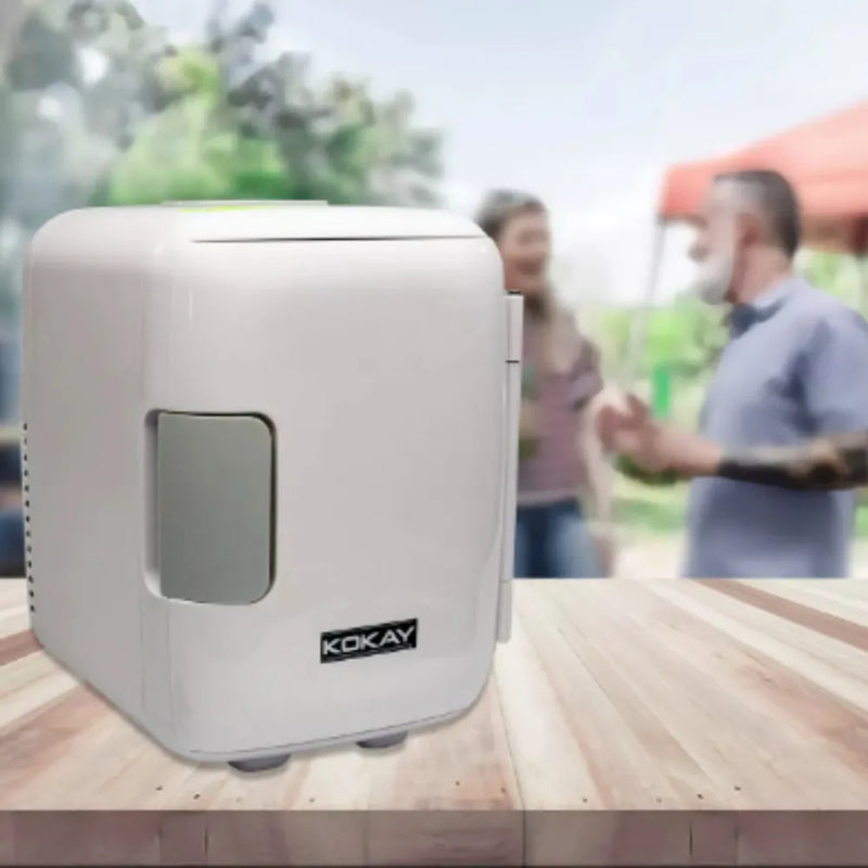 Mini Geladeira Portátil 4L 12v 127v Casa, Carro, Van, Ônibus